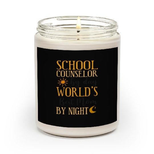 School Counselor Mom School Scented Candles
