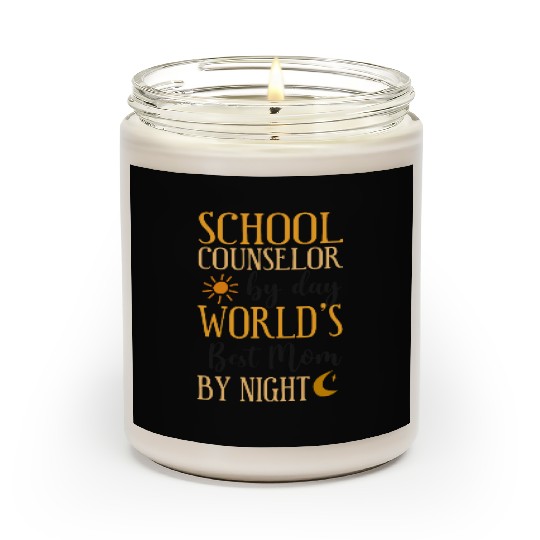 School Counselor Mom School Scented Candles
