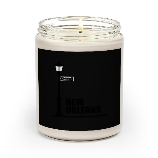 New Orleans - Bourbon Street Scented Candles