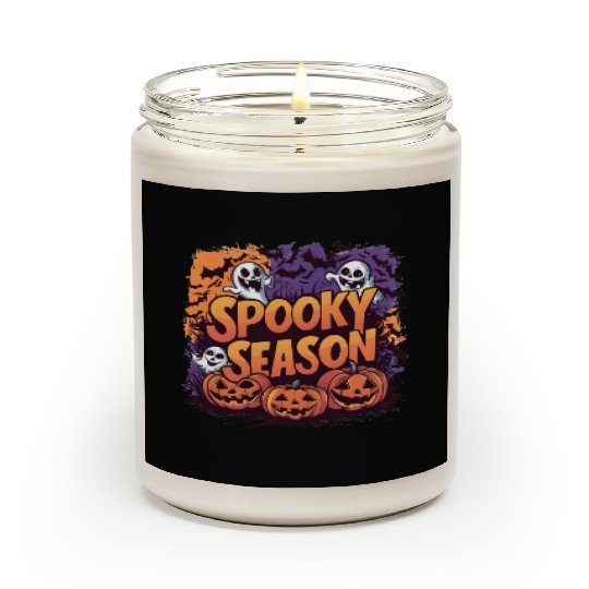 Spooky Season Vibes Scented Candles