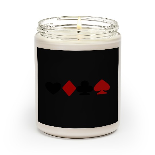 playing card lovers Scented Candles