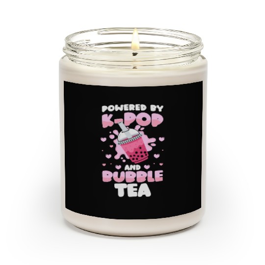 Boba Bubbles Tea Tapioca Scented Candles