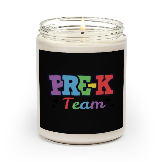 Pre-K Team - Preschool Teacher Scented Candles