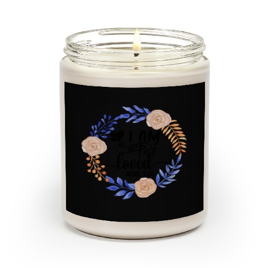 I Am So Loved John 3:16 Love Jesus Christian Scented Candles