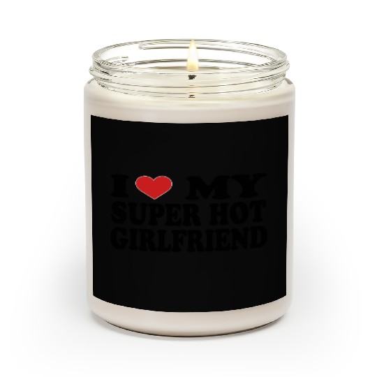 I Love My Boyfriend Scented Candles | Cute Romantic Scented Candles