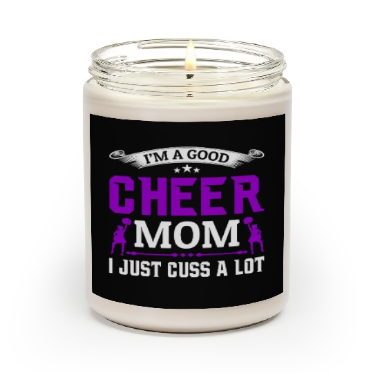 A Good Cheer Mom Cheerleading Mommy Mother's Day Scented Candles