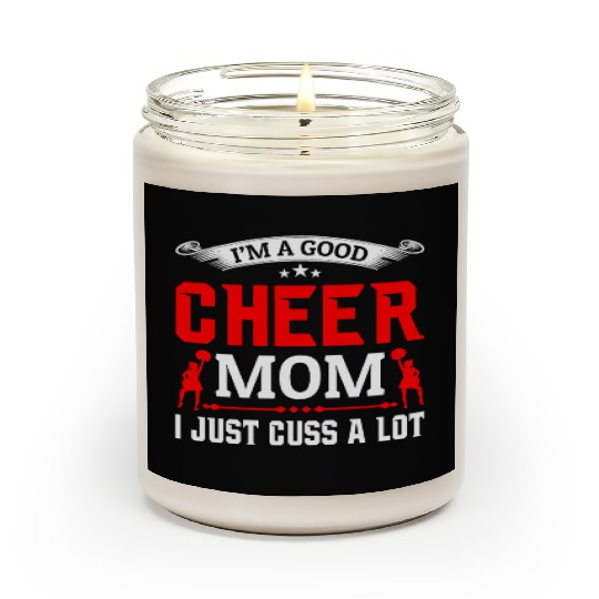 A Good Cheer Mom Cheerleading Mommy Mother's Day Scented Candles
