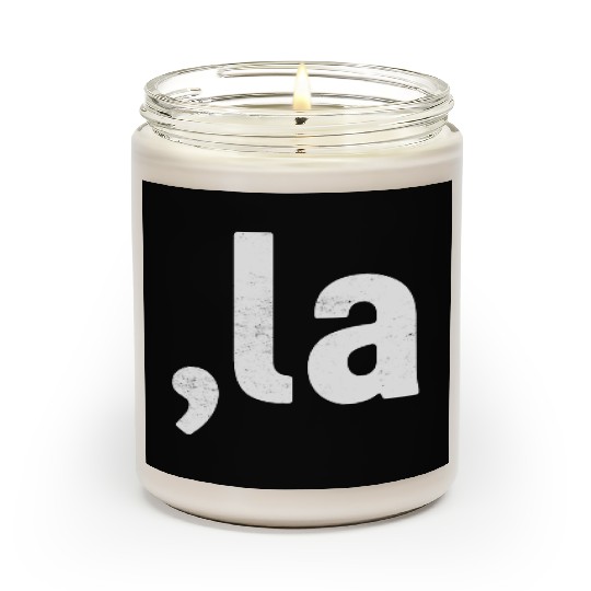 Kamala Comma La Harris White Election 2024 Retro Scented Candles