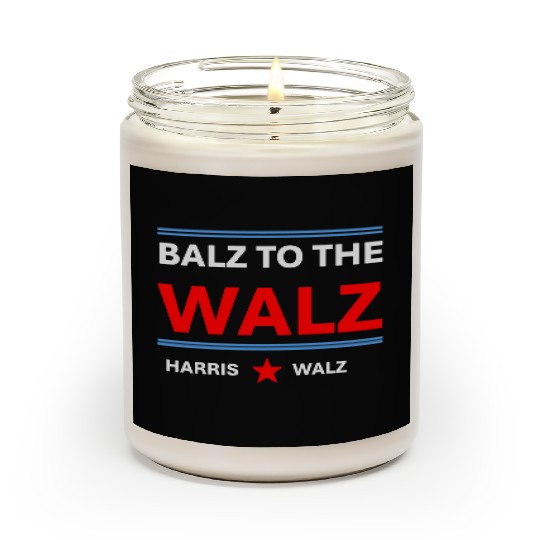 Balz to the Walz | Tim Walz & Kamala Harris Scented Candles