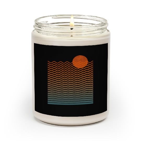 Sunset and Ocean Waves Scented Candles