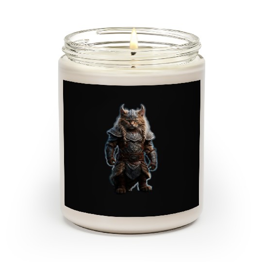 Viking cat Valhalla calling me Scented Candles