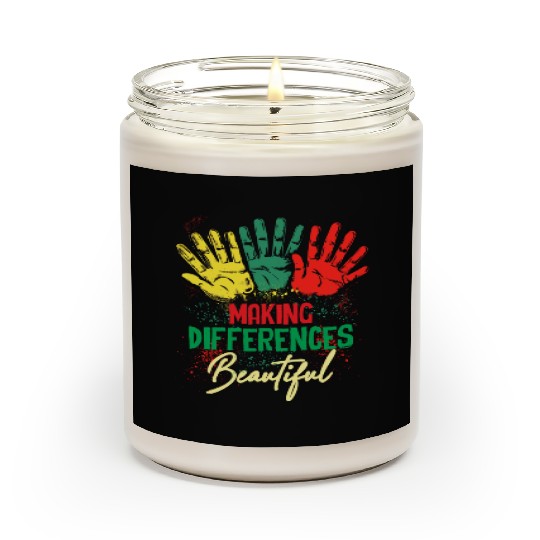 Making Differences Beautiful Special education D T Scented Candles
