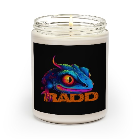 Lizard Lover Colorful art, Unique Animal Art Lover Scented Candles