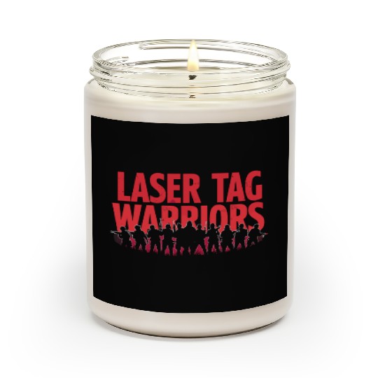Laser Tag Champion Retro Gamer Night Out Team Scented Candles