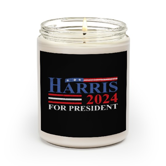Kamala Harris 2024 For President Election Campaign Scented Candles