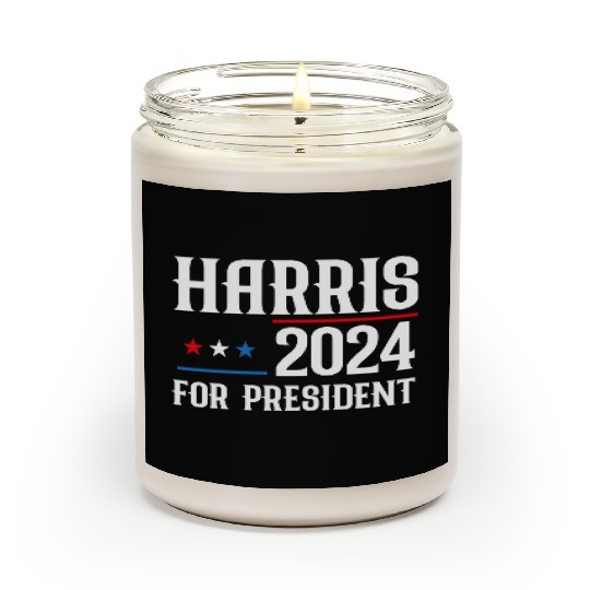 Kamala Harris 2024 For President Election Campaign Scented Candles