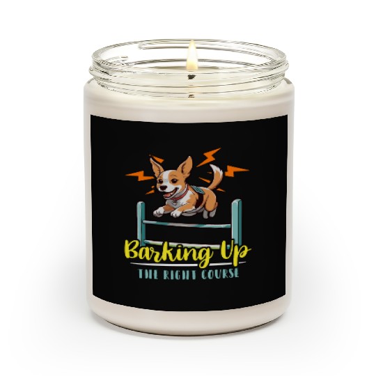 Dog Agility Training Barking Up The Animal Lover Scented Candles