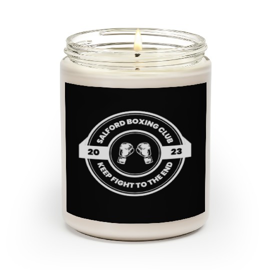 Black White Modern Design Concept Boxing Scented Candles