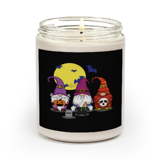 Halloween Gnomes Cute Creepy Halloween Scented Candles