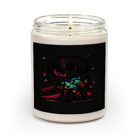 Spooky season zombie dog Scented Candles