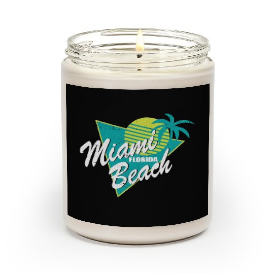 Miami Florida Beach Scented Candles