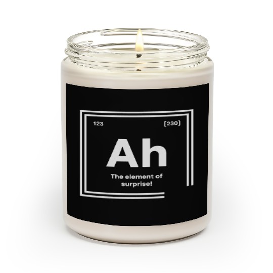 The Element of Surprise - Clever Chemistry Design Scented Candles