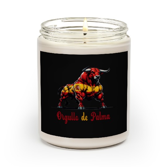 The pride of Palma flag design Scented Candles