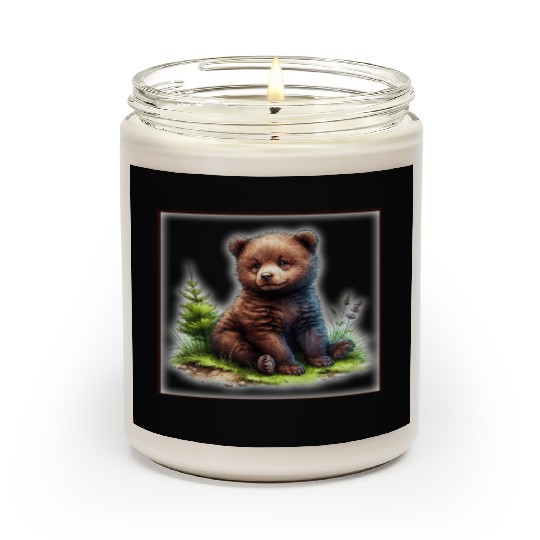Cute baby animals Scented Candles