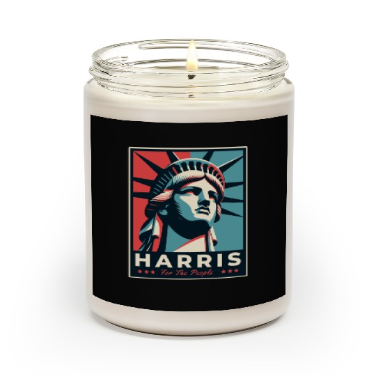 Harris 2024 statue of liberty Kamala Harris Scented Candles