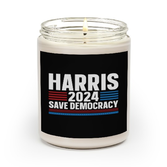 Kamala Harris for President Vote 2024 Tim Walz Scented Candles