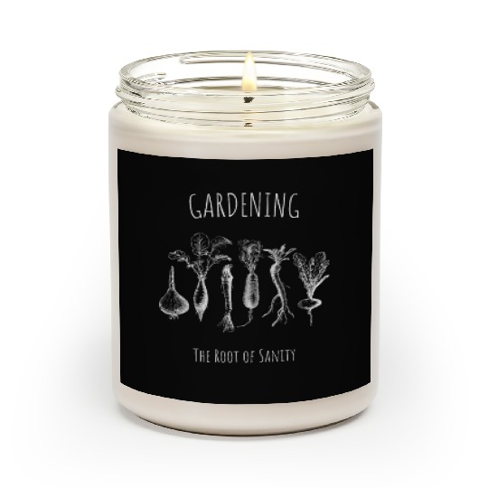 Gardening, the Root of Sanity: Whimsical Root Vege Scented Candles