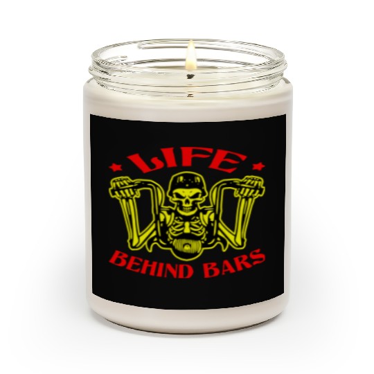 Life Behind Bars Biker LIKE US ON FACEBOOK #USAP Scented Candles