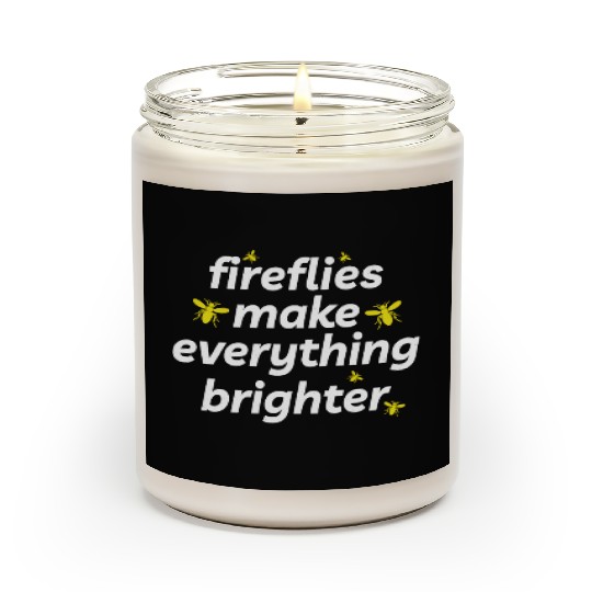 Fireflies Firefly Lightning Bug Insect Collector Scented Candles