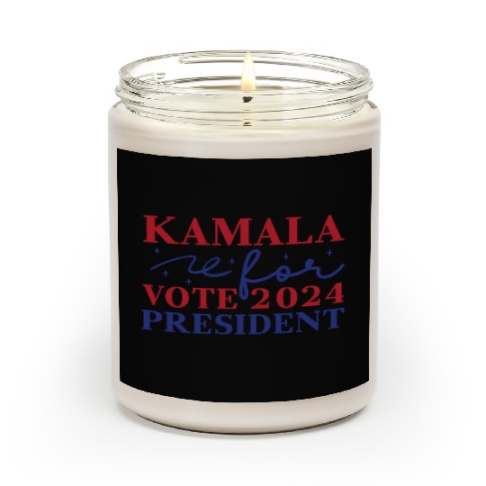 Kamala Harris 2024 for President Vote Tim Walz Scented Candles