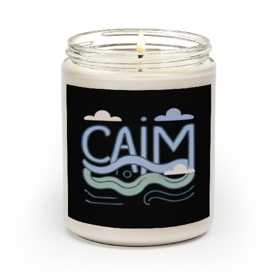 Calm: Peaceful and Minimalist Design Scented Candles