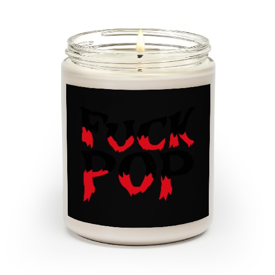Fuck pop charts music heavy metal hard rock love Scented Candles
