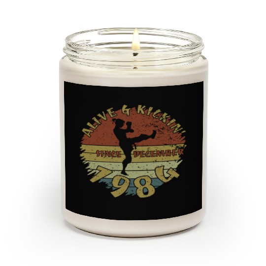 40th birthday Alive and kickin since 12/1984 Scented Candles