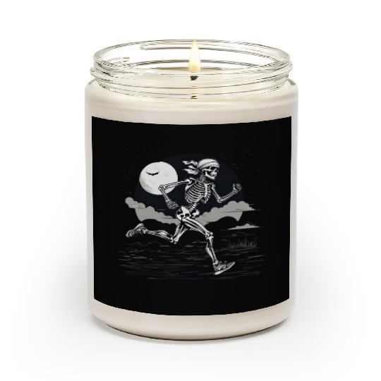 Midnight Marathon: Skeleton's Sprint Scented Candles
