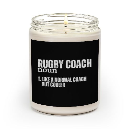 Rugby Coach Definition Funny Rugby Scented Candles