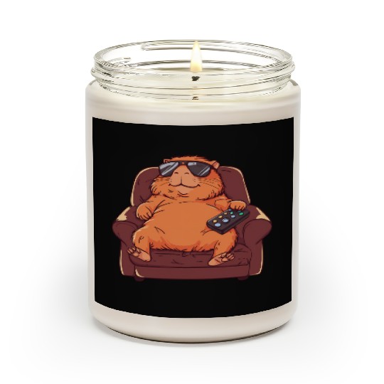 Capybara Funny Video Games Capybara Scented Candles