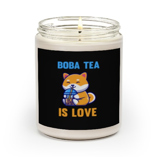 Boba Tea is love Scented Candles