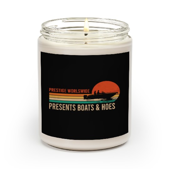 Vintage Retro Prestige Presents Boats And Hoes Scented Candles