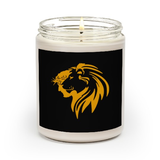 Christian Apparel Jesus and Lion Scented Candles