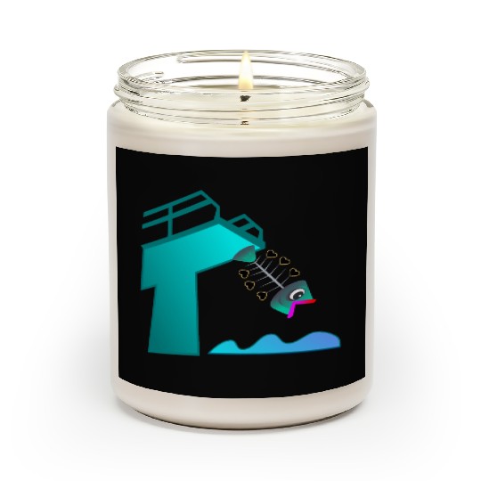 HIGH DIVING FISH - SWIMMING Scented Candles