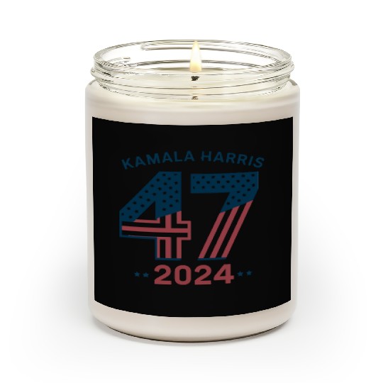 Kamala Harris 47th President USA 2024 Scented Candles