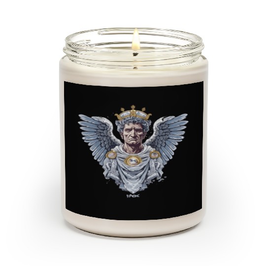 Emperor Caesar with Angel Wings Scented Candles