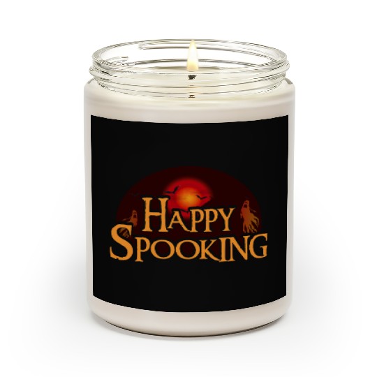 Happy Halloween Costume Funny Pumpkin Men Women Scented Candles