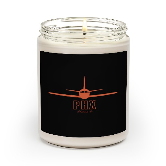Phoenix Arizonna AZ Airport Code PHX Scented Candles