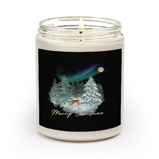Christmas feeling winter wonderland with nordic Scented Candles