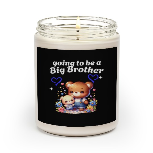 I'm Going To Be A Big Brother Cute Teddy Bears, Scented Candles